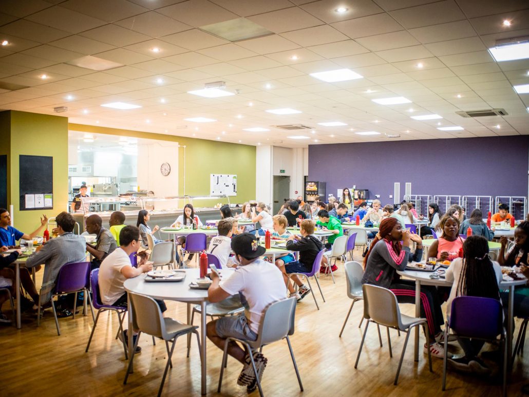 Cafetería en Inglaterra